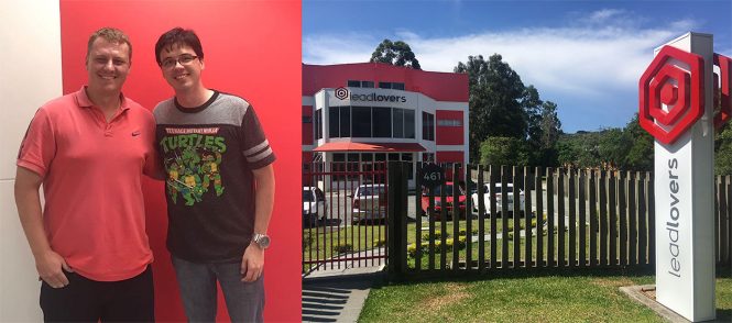 visita do nerd rico na Leadlovers em Curitiba